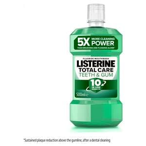 Listerine Total Care Teeth & Gum Fresh Mint Mouthwash 500ml