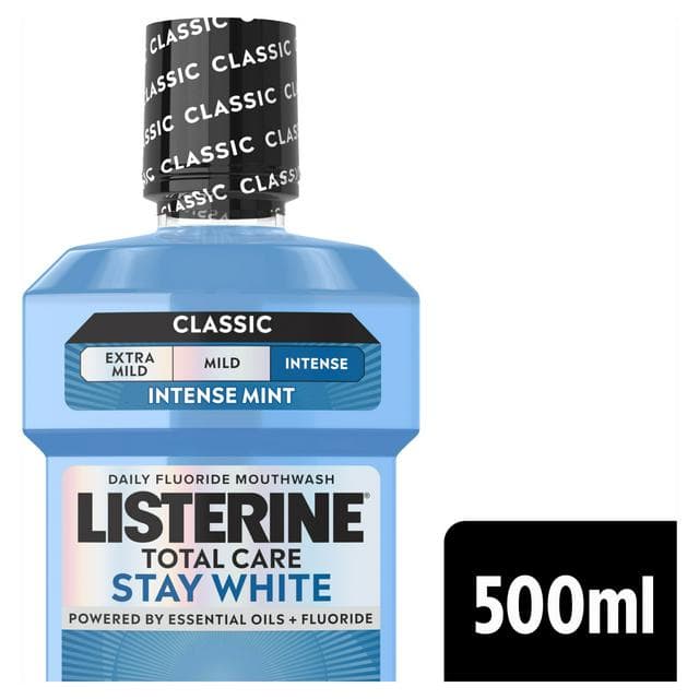 Listerine Total Care Stay White Arctic Mint Mouthwash 500ml - gallery image 1