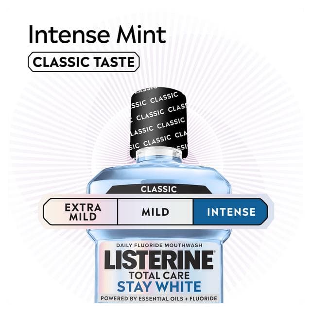 Listerine Total Care Stay White Arctic Mint Mouthwash 500ml - gallery image 5