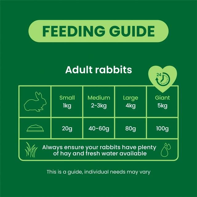 Burgess Excel 1.5kg Adult Rabbit Food Mint Nuggets - gallery image 6