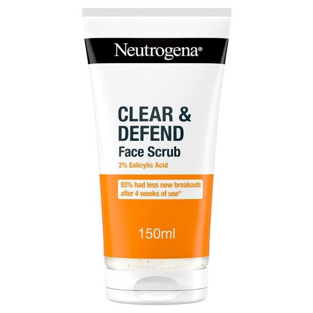Neutrogena Blackhead Eliminating 2% Salicylic Acid Face Scrub 150ml - gallery image 1