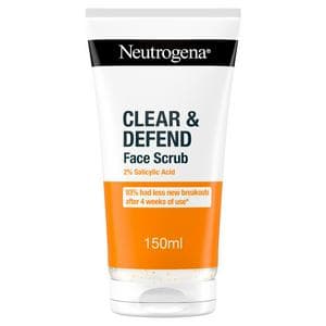 Neutrogena Blackhead Eliminating 2% Salicylic Acid Face Scrub 150ml