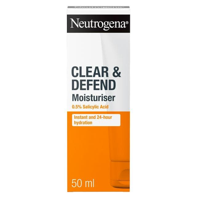 Neutrogena Clear & Defend Moisturiser for Spot Prone Skin 50ml - gallery image 1