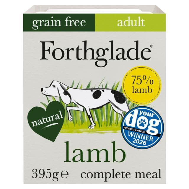 Forthglade Adult Dog Food 1 Year+ Lamb with Butternut Squash & Vegetables Complete Meal 395g - gallery image 1