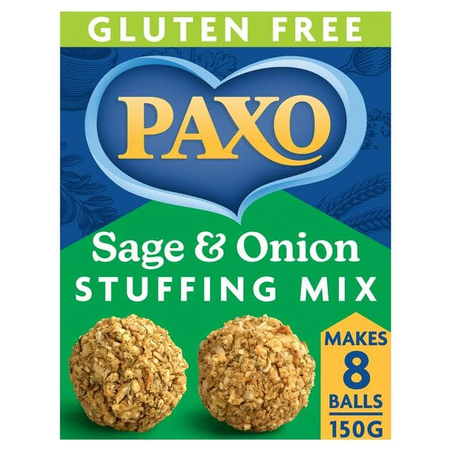Paxo Gluten Free Sage & Onion Stuffing Mix 150g - gallery image 1