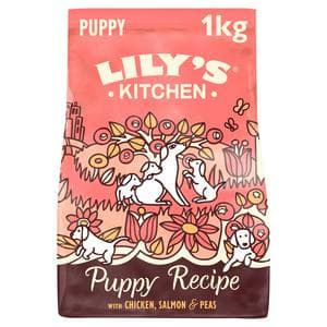 Lily's Kitchen Proper Food for Dogs Complete Nutrition Puppy Chicken & Scottish Salmon 1kg