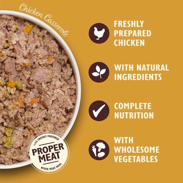 Lily's Kitchen Chicken & Turkey Casserole Adult Wet Dog Food 400g - gallery image 3