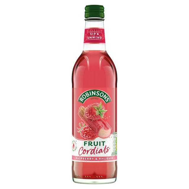 Robinsons Raspberry, Rhubarb & Orange Blossom Fruit Cordial 500ml - gallery image 1