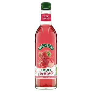 Robinsons Raspberry, Rhubarb & Orange Blossom Fruit Cordial 500ml