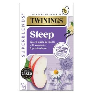 Twinings Superblends Sleep with Spiced Apple & Camomile, 20 Tea Bags