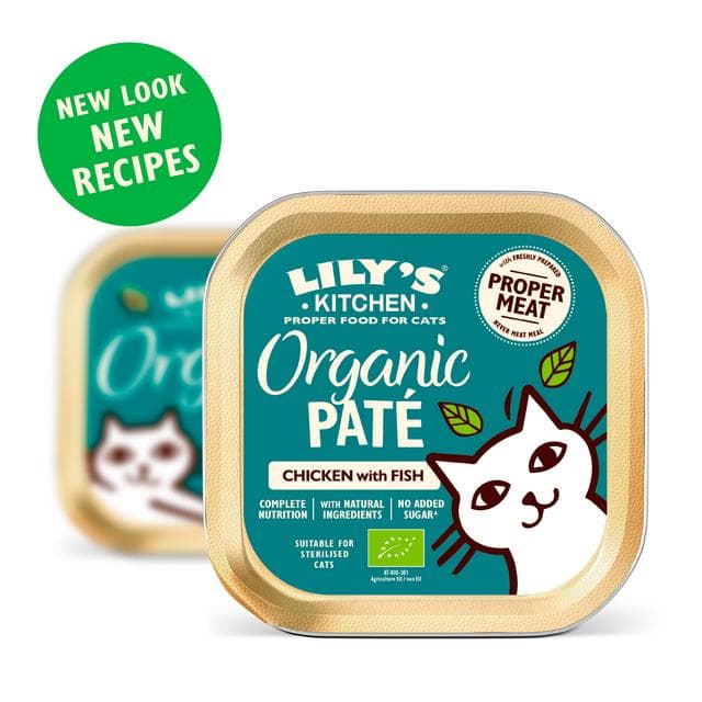 Lily's Kitchen Organic Fish Pate Cat Food 85g - gallery image 2