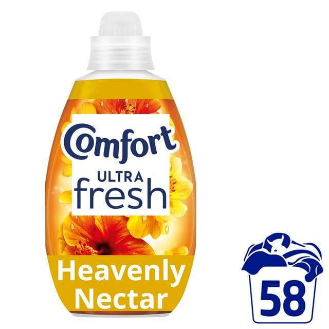 Comfort Ultra Fresh & Protect Heavenly Nectar Fabric Conditioner 58 washes 870ml - gallery image 1