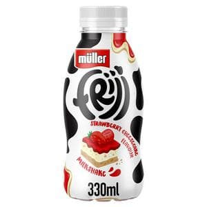 Müller Frijj Strawberry Flavour Milkshake 330ml