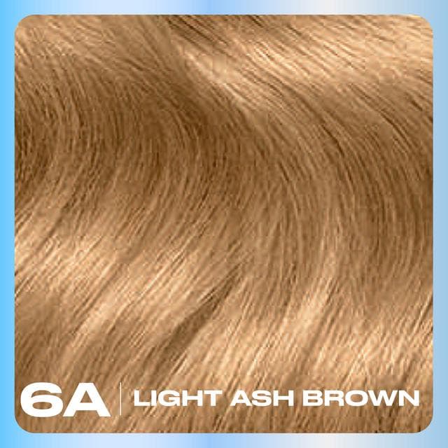 Clairol Nice'N Easy Light Ash Brown 6A Permanent Crème Hair Dye - gallery image 6