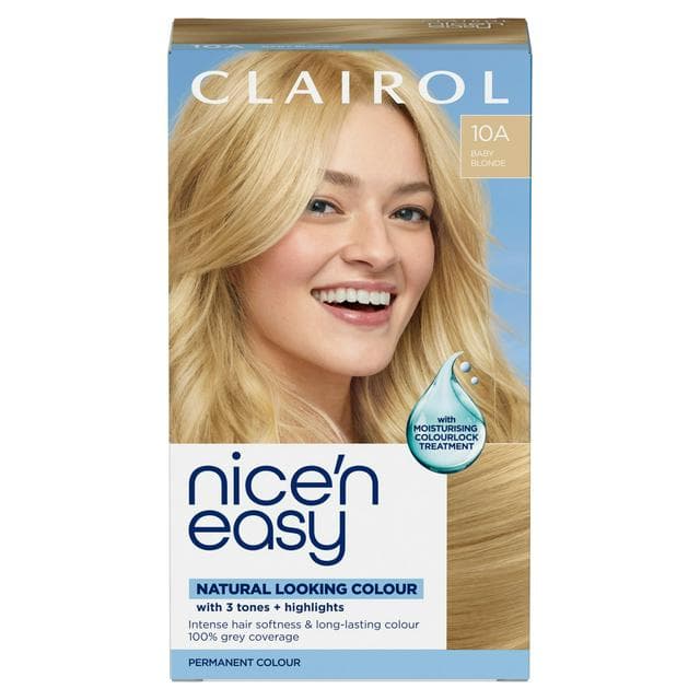 Clairol Nice'N Easy Baby Blonde 10A Permanent Crème Hair Dye - gallery image 1