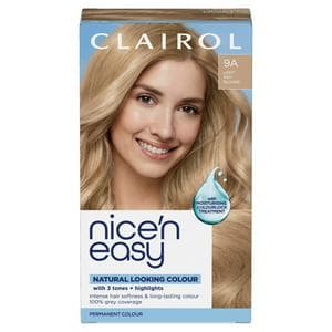 Clairol Nice'N Easy Light Ash Blonde 9A Permanent Crème Hair Dye