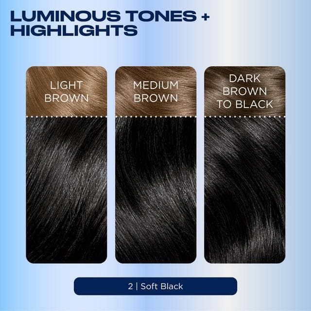 Clairol Nice'N Easy Black 2 Permanent Crème Hair Dye - gallery image 3