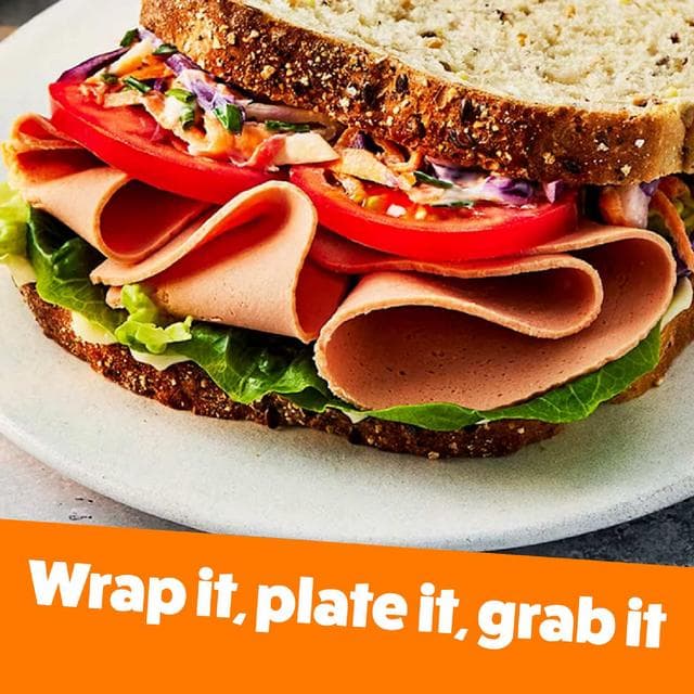 Quorn Vegan Smoky Ham Free Slices 100g - gallery image 3