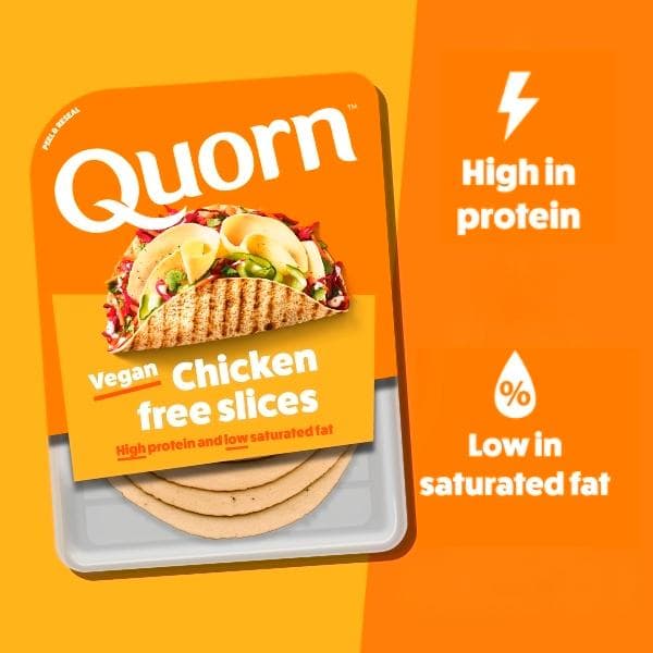 Quorn Vegan Chicken Free Slices 100g - gallery image 2