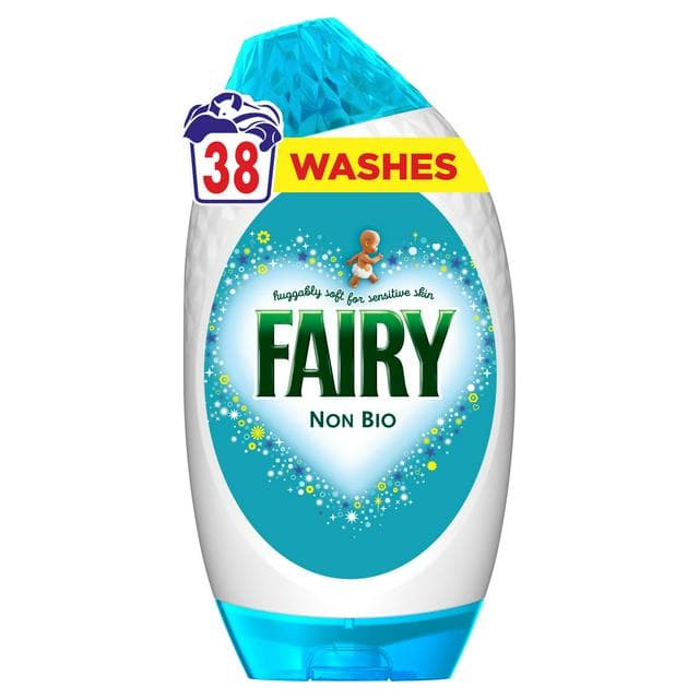 Fairy Non Bio Laundry Detergent Washing Gel 38 Washes - gallery image 1