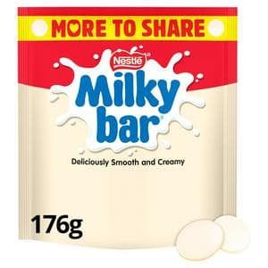 Milkybar White Chocolate Giant Buttons Bag 176g