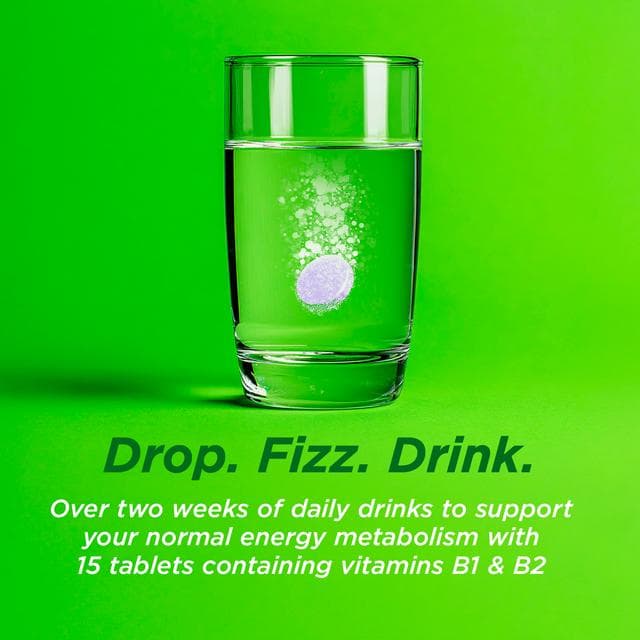 Berocca Blackcurrant Flavour Effervescent Tablets x15 - gallery image 6