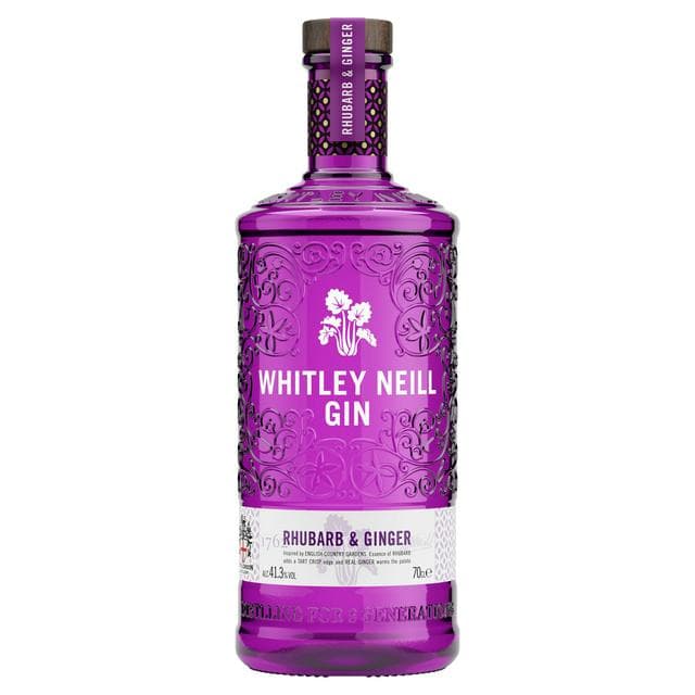 Whitley Neill Rhubarb & Ginger Gin 70cl - gallery image 1