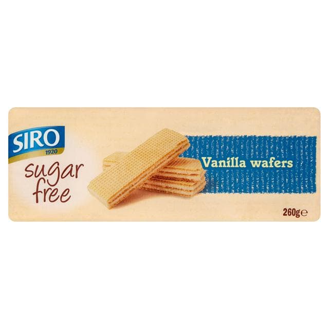 Siro Vanilla Sugar Free Wafer Biscuits 260g - gallery image 1