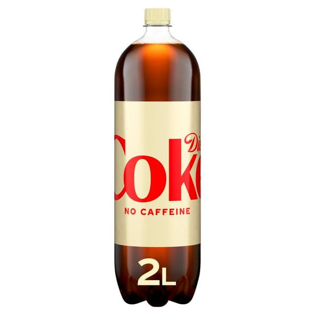 Diet Coke No Caffeine Cola 2L Bottle - gallery image 1