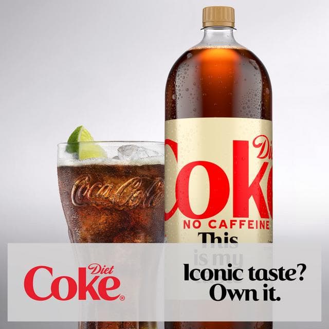 Diet Coke No Caffeine Cola 2L Bottle - gallery image 5