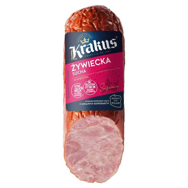 Krakus Kielbasa Zywiecka x12 286g - gallery image 1