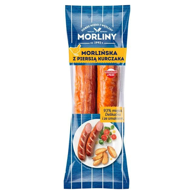 Morliny Chicken Sausage 400g - gallery image 1