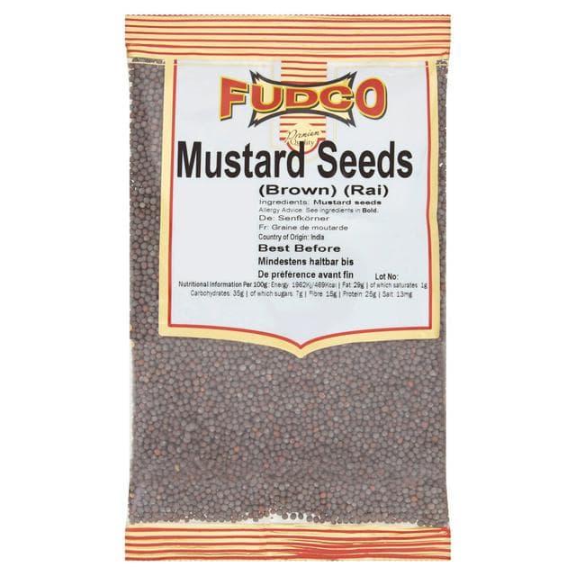Fudco Brown Mustard Seeds 100g - gallery image 1