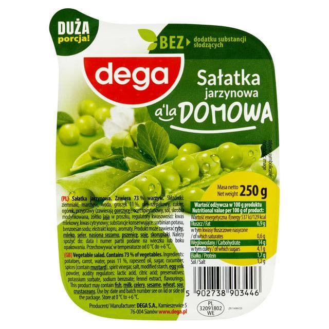 Dega Vegetable Salad 280g - gallery image 1