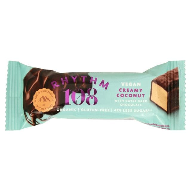 Rhythm 108 Creamy Coconut with Swiss Dark Chocolate 33g - gallery image 1