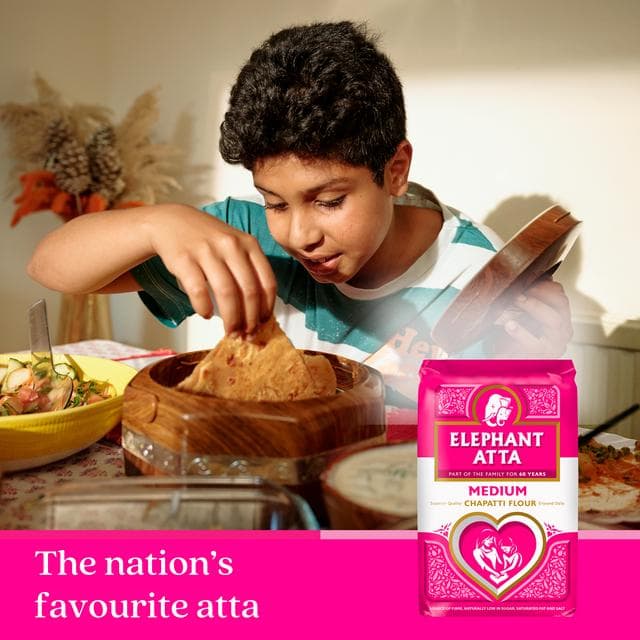 Elephant Atta 1.5kg Medium Chapatti Flour - gallery image 5