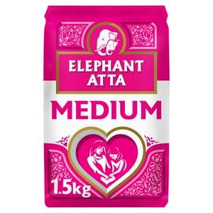 Elephant Atta 1.5kg Medium Chapatti Flour