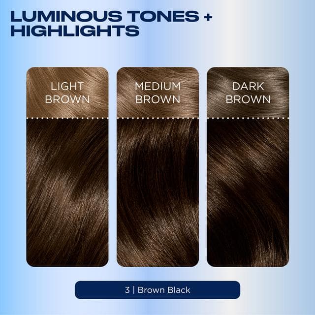 Clairol Nice'N Easy Brown Black 3 Permanent Crème Hair Dye - gallery image 3
