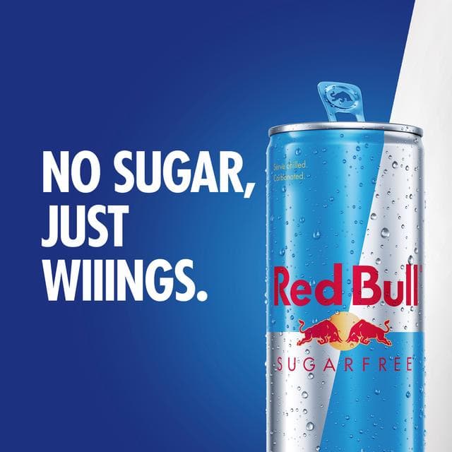 Red Bull Energy Drink Sugar Free 355ml - gallery image 2