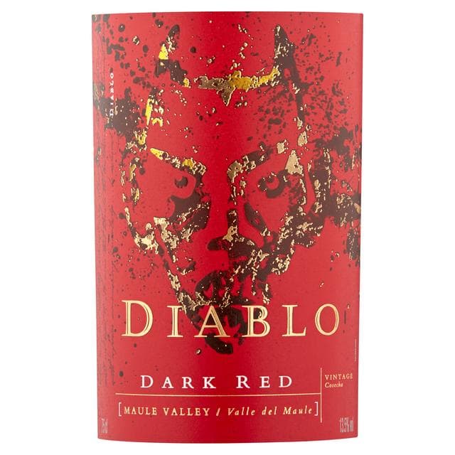 Diablo Dark Red Wine 75cl - gallery image 6