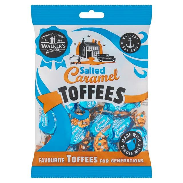 Walker's Nonsuch Salted Caramel Toffees 150g - gallery image 1