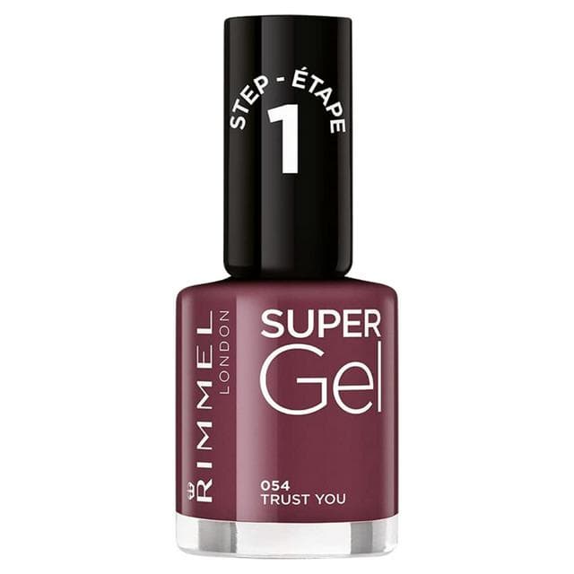 Rimmel London Super Gel Nail Polish 054 Trust You 12ml - gallery image 1