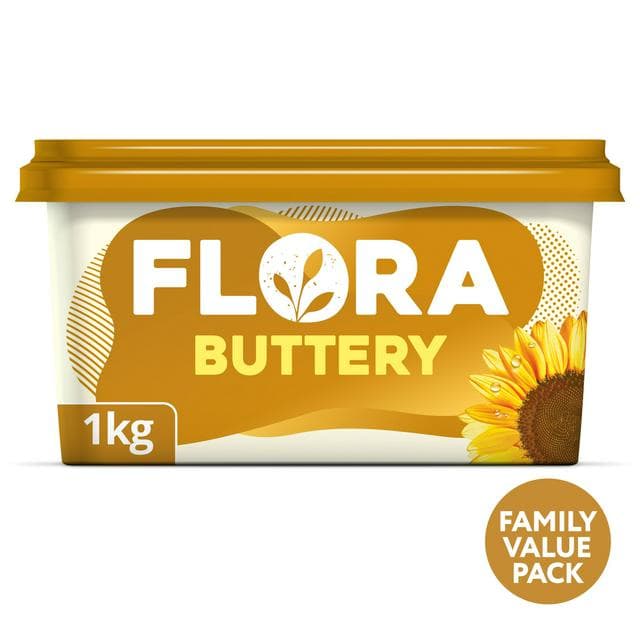 Flora Buttery Spread Alternative To Butter 1kg - gallery image 1