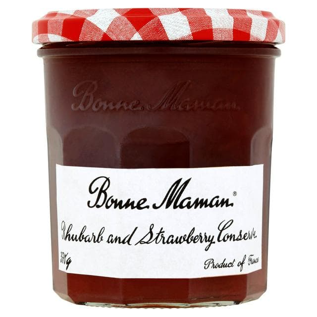 Bonne Maman Rhubarb and Strawberry Conserve 370g - gallery image 1