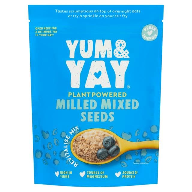 Yum & Yay Splendid Milled Mixed Seeds 200g - gallery image 1