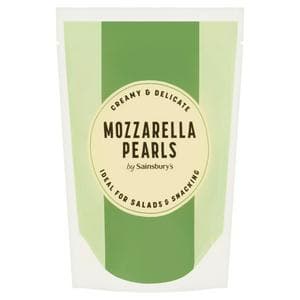 Sainsbury's Mozzarella Cheese Pearls 125g