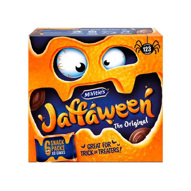 McVitie's Jaffa Cakes Original Biscuits Snack Pack 6x3 198g - gallery image 2