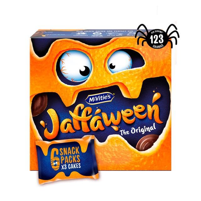 McVitie's Jaffa Cakes Original Biscuits Snack Pack 6x3 198g - gallery image 3
