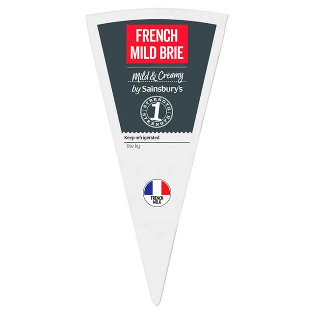 Sainsbury's French Mild Brie Cheese 200g - gallery image 1
