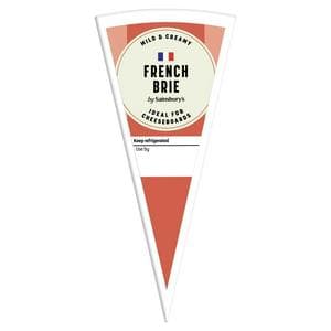 Sainsbury's French Mild Brie Cheese 200g